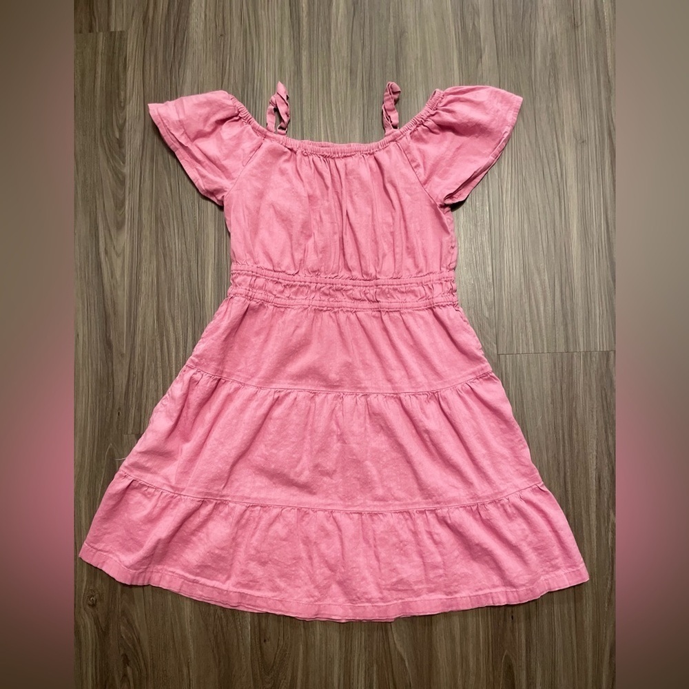 Old Navy Pink Puff Sleeve Sundress size XL - Picture 3 of 4
